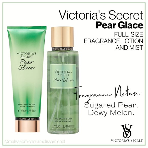 VS Pear Glace Fragrance Lotion and Mist - Picture 1 of 1